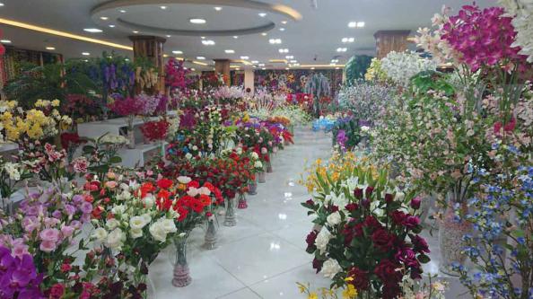 توزیع عمده گل مصنوعی تزئینی بزرگ