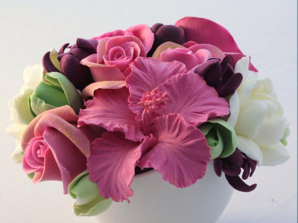 سایت زیباترین گل خمیری در تنوع رنگی بالا