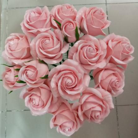مرکز فروش گل رز خمیری دکوری