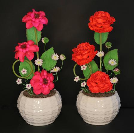 صادر کننده انواع گل سنبل خمیری دکوری