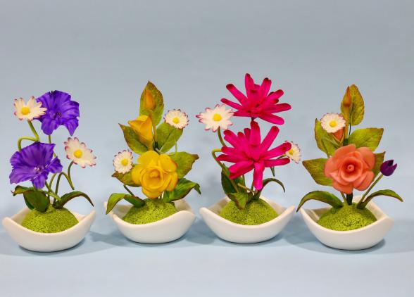 گل خمیری سنبل گلدانی چه ویژگی هایی  دارد؟